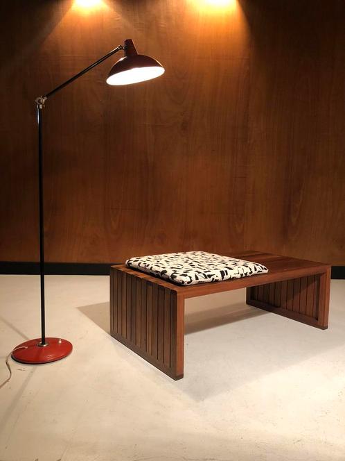 Banc à lattes en teck Habitat vintage 1995, Huis en Inrichting, Krukjes, Hout, Ophalen