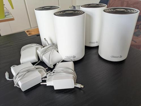 TP-Link Deco XE75 - 4 Pack, Computers en Software, WiFi-versterkers, Zo goed als nieuw, Ophalen of Verzenden