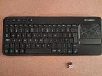Clavier sans fil Logitech KR400r, Ophalen of Verzenden, Qwerty, Zo goed als nieuw, Logitech