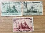 BELGIE - 481-83, Verzenden, Gestempeld, Frankeerzegel
