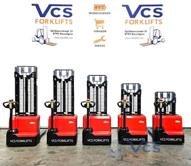 stapelaar NIEUW 1,5ton + 2 jaar garantie, Zakelijke goederen, Machines en Bouw | Heftrucks en Intern transport, Stapelaar, Elektrisch