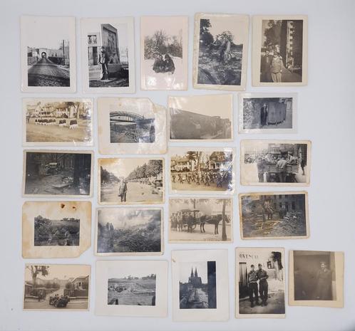 US WWII European Theatre Photographs lot of 22, Verzamelen, Militaria | Tweede Wereldoorlog, Landmacht, Foto of Poster, Ophalen of Verzenden