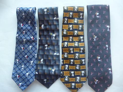 Stropdas, das Peanuts Snoopy (4 stuks), Kleding | Heren, Stropdassen, Zo goed als nieuw, Ophalen of Verzenden