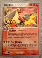 Pokémon kaart Blaziken, Ophalen of Verzenden, Zo goed als nieuw, Losse kaart