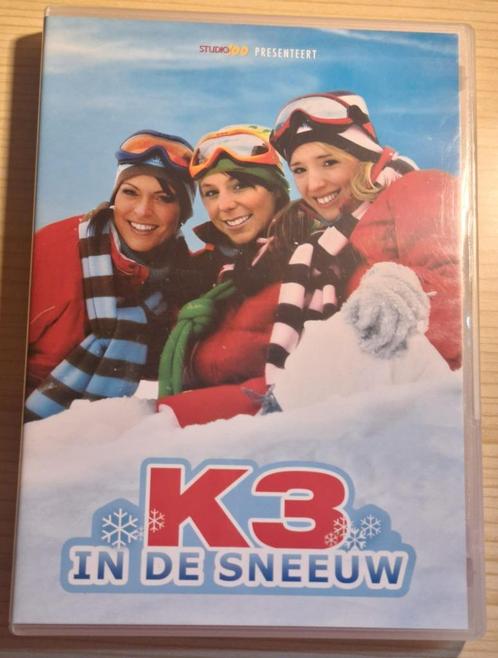K3 – In de Sneeuw (DVD), Cd's en Dvd's, Dvd's | Kinderen en Jeugd, Zo goed als nieuw, Film, Avontuur, Alle leeftijden, Ophalen