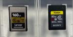 Geheugenkaartjes, Audio, Tv en Foto, Foto | Geheugenkaarten, Verzenden, Zo goed als nieuw, Tough & Lexar, 256 GB