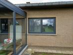 PVC raam Ral 7021 200 x 1200 cm, Ophalen, Gevelraam of Ruit, 120 tot 160 cm, Zo goed als nieuw