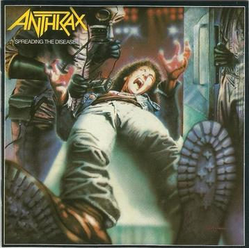 CD Anthrax,Spreading the disease. beschikbaar voor biedingen