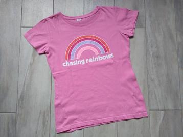  M158/164 - T-shirt chaising rainbows