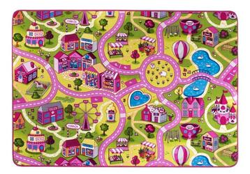 Kinderspeeltapijt 140 x 200 Sweet village beschikbaar voor biedingen