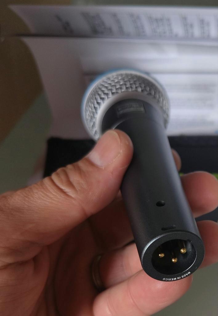 Shure Beta 58A dynamische microfoon, Muziek en Instrumenten, Overige Muziek en Instrumenten, Ophalen of Verzenden
