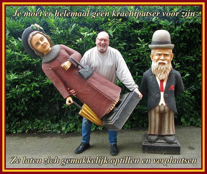 Kerst Abraham en Sarah versiering 200€ / 2, Hobby en Vrije tijd, Feestartikelen, Zo goed als nieuw, Versiering, Ophalen