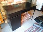 Zwarte bureau Micke Ikea, Ophalen, Zo goed als nieuw, Bureau