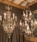 FRANSE kroonluchters in Zilver-Nikkelkleurige uitvoering !, Ophalen