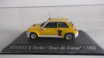 !rare! R5 TURBO "CORSE 83 STREET VERSION" COM NEUVE 1/43 ,VI