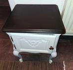 Vintage nachtkastje, Huis en Inrichting, Slaapkamer | Nachtkastjes, Ophalen, Gebruikt, Hout, Minder dan 45 cm