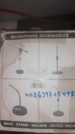 Accessoires microphone – supports + gooseneck, Musique & Instruments, Enlèvement, Neuf, Micro studio