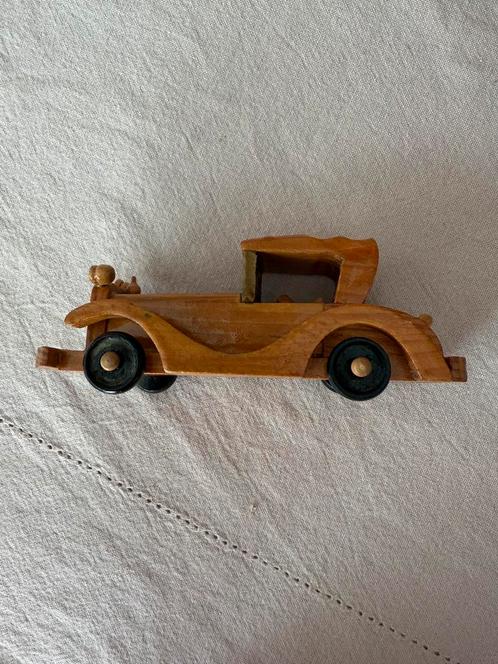 Houten auto, Kinderen en Baby's, Speelgoed | Houten speelgoed, Zo goed als nieuw, Duw- of Trekspeelgoed, Ophalen of Verzenden