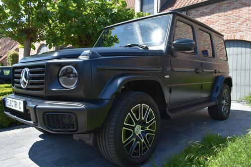 G580EQ, Auto's, Mercedes-Benz, Bedrijf, Te koop, G-Klasse, Elektrisch, Euro 6, SUV of Terreinwagen, 5 deurs, Automaat, Zwart, Zwart