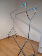 Professioneel dubbel kledingrek met wielen., Enlèvement, Avec roues, Comme neuf