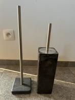 Wc borstel, toiletpapierhouder, aquanova, Huis en Inrichting, Ophalen, Zo goed als nieuw