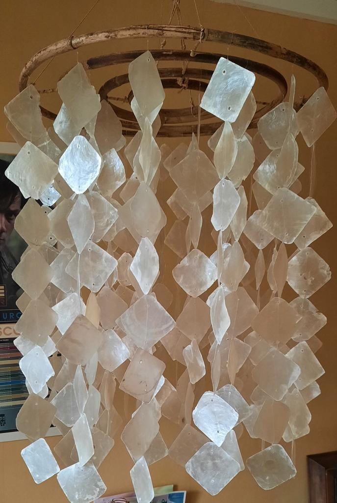 Magnifique mobile ou suspension en nacre, Ophalen