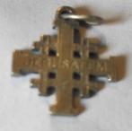 petit Pendentif croix de Jérusalem, Collections, Religion, Bijoux, Utilisé, Enlèvement ou Envoi