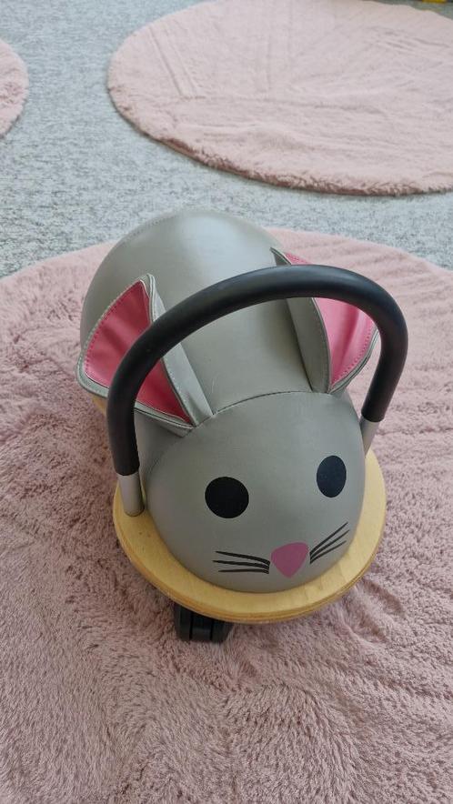 Wheelybug Loopauto Muis, Kinderen en Baby's, Speelgoed | Buiten | Voertuigen en Loopfietsen, Gebruikt, Duwvoertuig, Ophalen