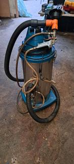 mobiele zandstraalcabine, Ophalen