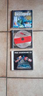 3 CD-ROM, jeux et encyclopédie, Un ordinateur, Autres genres, Enlèvement, Neuf
