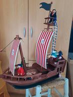 Houten piratenboot met 6 piraten en kanon, Enfants & Bébés, Jouets | Jouets en bois, Comme neuf, Enlèvement ou Envoi