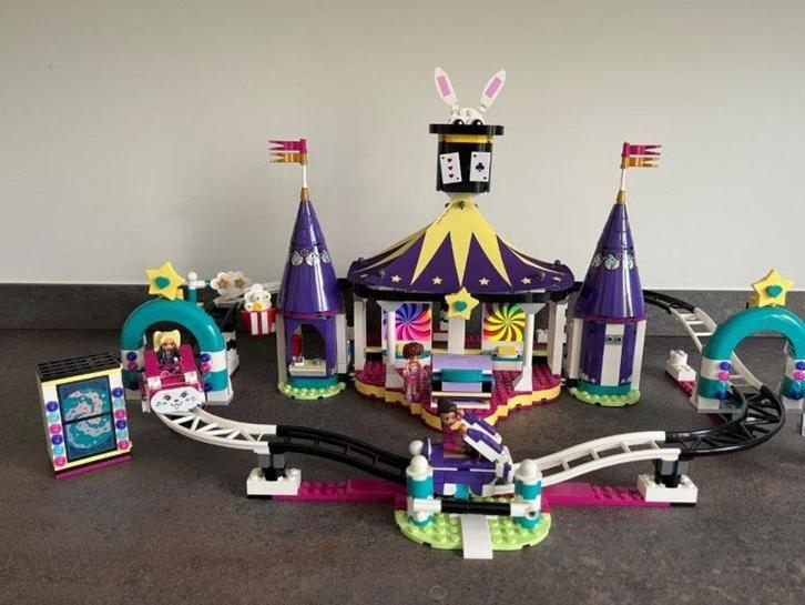 Lego friends  - roller coaster - achtbaan, Kinderen en Baby's, Speelgoed | Duplo en Lego, Zo goed als nieuw, Lego, Complete set