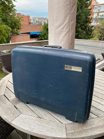 Valise Delsey bleue, Enlèvement, Utilisé, 50 à 60 cm