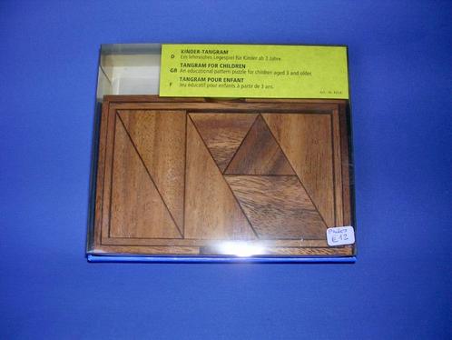 Breinbreker puzzel hout Philos Kinder Tangram, Hobby en Vrije tijd, Denksport en Puzzels, Nieuw, Legpuzzel, Ophalen of Verzenden