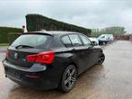 BMW 118i BENZINE 2017 GARANTIE CARPLAY, Auto's, 100 kW, 1498 cc, Electronic Stability Program (ESP), Zwart