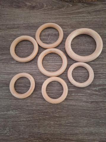 Houten ringen-nieuw beschikbaar voor biedingen