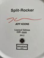 Jeff Koons - SPLIT-ROCKER - Limited Edition - genummerd, Antiek en Kunst, Ophalen of Verzenden