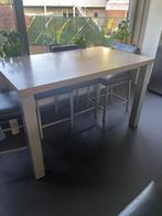 Hoge keukentafel, Huis en Inrichting, Tafels | Eettafels, Ophalen, Gebruikt, 50 tot 100 cm, Vijf personen of meer