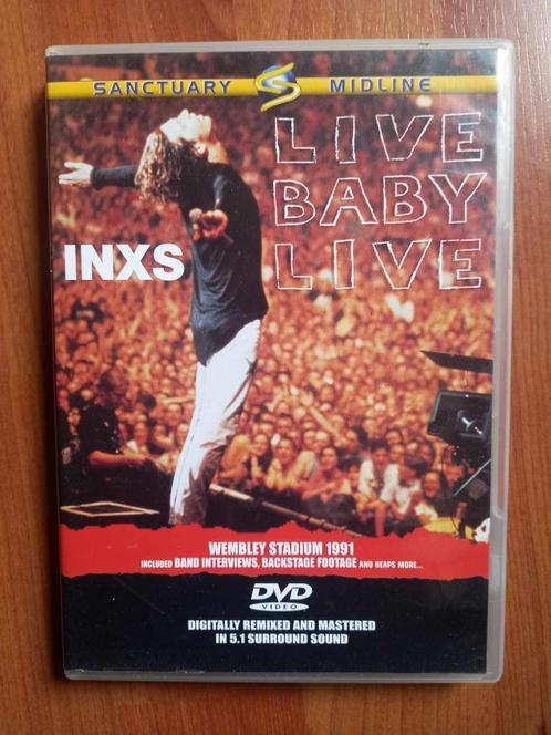 DVD Inxs - Live Baby Live (2006), Cd's en Dvd's, Dvd's | Muziek en Concerten, Zo goed als nieuw, Muziek en Concerten, Alle leeftijden