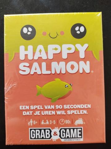 Spel happy salmon, exploding kittens, nieuw  beschikbaar voor biedingen