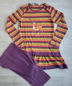 Warme pyjama "Hert" - Woody - maat 128, Kinderen en Baby's, Nacht- of Onderkleding, Meisje, Ophalen of Verzenden, Zo goed als nieuw
