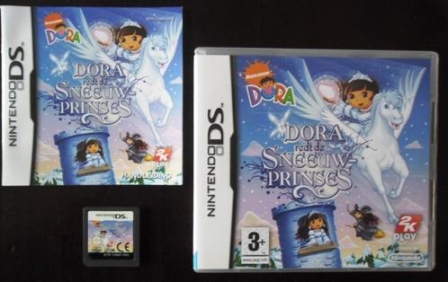 Dora redt de Sneeuw Prinses voor de Nintendo DS Compleet, Games en Spelcomputers, Games | Nintendo DS, Zo goed als nieuw, Ophalen of Verzenden
