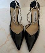 Jimmy Choo Zwarte Lak Hakken maat 38, Verzenden, Zo goed als nieuw