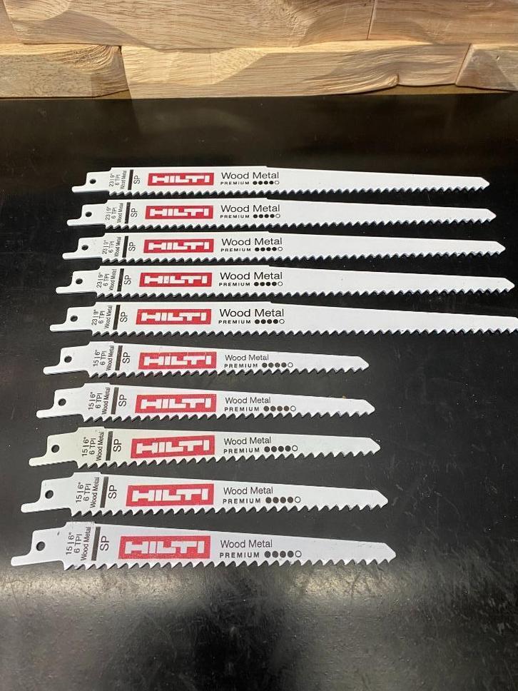 10 Reciprozagen van Hilti, Doe-het-zelf en Bouw, Gereedschap | Zaagmachines, Nieuw, Reciprozaag, 1200 watt of meer, 70 mm of meer