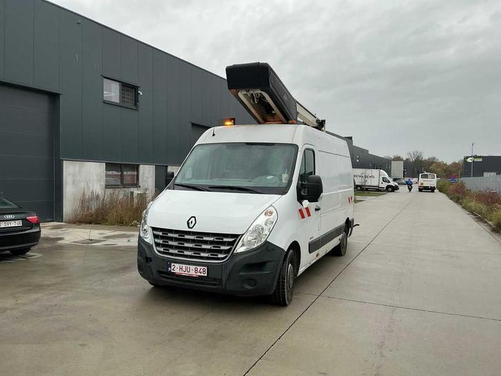 2013 Renault Master Lichte vrachtwagen met hoogwerker, Auto's, Bestelwagens en Lichte vracht, Bedrijf, Renault, Overige brandstoffen