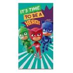 PJ Masks-Strandlaken -Time to be a Hero-70x140-nieuw/sealed, Serviette, Enlèvement ou Envoi, Neuf