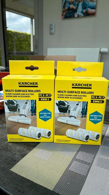 Nieuwe multi-surface rollers FC3-FC7, Enlèvement, Produit de nettoyage
