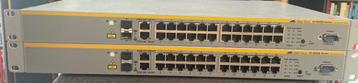 2 Commutateurs de périphérie Fast Ethernet 24X10/100 beschikbaar voor biedingen