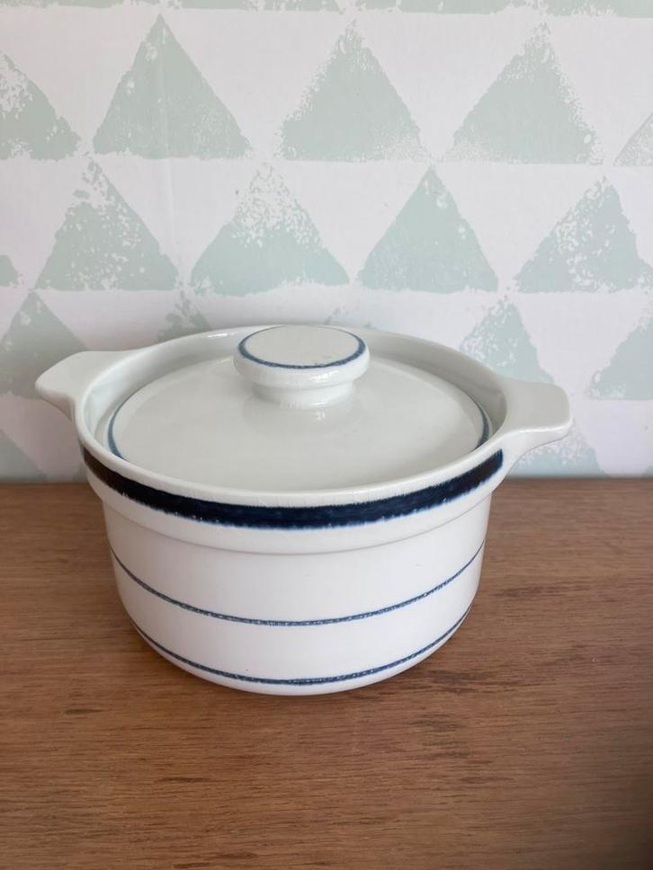 Rörstrand Fjord ovenpot met deksel, Antiek en Kunst, Antiek | Keramiek en Aardewerk, Ophalen of Verzenden