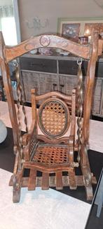 Décoration Deco chaise à bascule 52 de haut 31 de large 30e, Antiquités & Art, Enlèvement ou Envoi